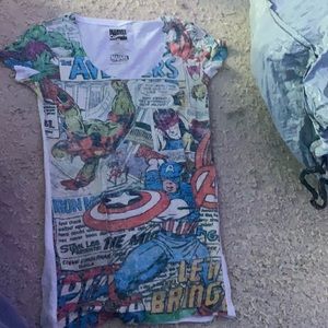 Marvel shirt, comfy,